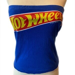 Custom Made Hot Wheels Blue Tube Top